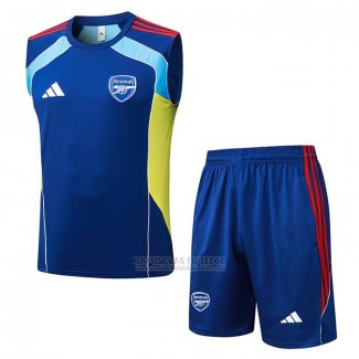 Fato de Treino Arsenal Sin Mangas 2025-2026 Azul
