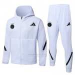 Fato de Treino Hoodie Ajax 2025-2026 Branco
