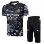 Fato de Treino Real Madrid Dragon Manga Curta 2024-2025 Preto - Calcas Curta