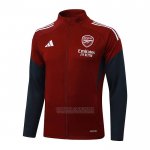 Jaqueta Arsenal 2025-2026 Vermelho Preto