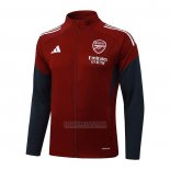 Jaqueta Arsenal 2025-2026 Vermelho Preto
