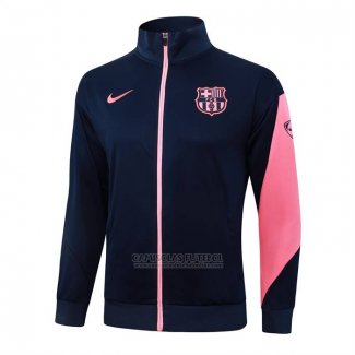 Jaqueta Barcelona 2025-2026 Azul Rosa