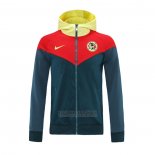 Jaqueta Hoodie America 2020-2021 Azul