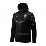 Jaqueta Hoodie Brasil 2022-2023 Preto