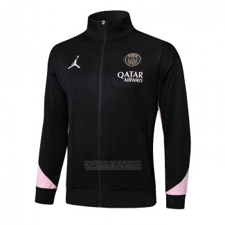 Jaqueta Paris Saint-Germain Jordan 2024-2025 Preto