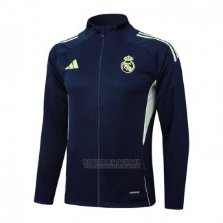 Jaqueta Real Madrid 2025-2026 Azul Oscuro