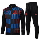 Jaqueta de Treinamento Barcelona 2024-2025 Vermelho Y Azul