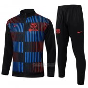 Jaqueta de Treinamento Barcelona 2024-2025 Vermelho Y Azul