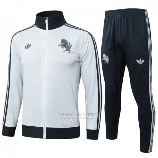 Jaqueta de Treinamento Juventus Crianca 2024-2025 Branco