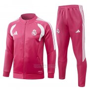 Jaqueta de Treinamento Real Madrid Crianca 2026-2027 Rosa