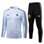 Sueter de Treinamento Argentina Crianca 2026-2027 Branco