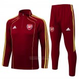 Sueter de Treinamento Arsenal 2025-2026 Vermelho Amarelo