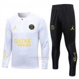 Sueter de Treinamento Paris Saint-Germain Jordan 2023-2024 Branco