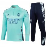 Sueter de Treinamento Real Madrid 2024-2025 Verde