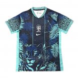 Tailandia Camisola Brasil Special 2025-2026 Preto Verde