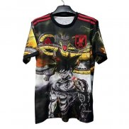 Tailandia Camisola Japao Anime 2025-2026 Preto Vermelho