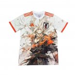 Tailandia Camisola Japao Anime 2025-2026 Branco Y Laranja