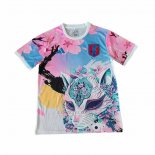 Tailandia Camisola Japao Special 2025-2026 Azul Rosa