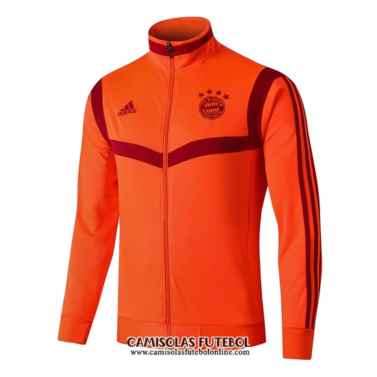 Jaqueta Bayern de Munique 2019-2020 Laranja - Camisolas ...